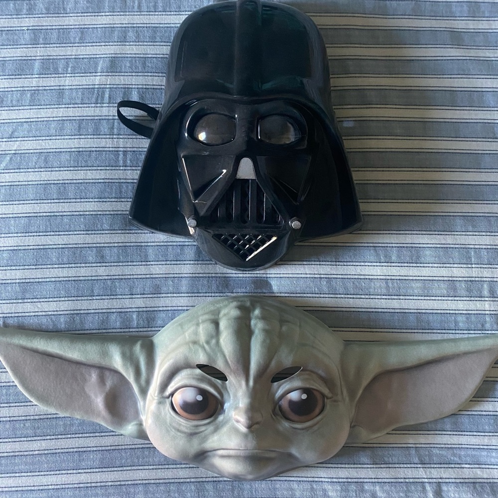 Star Wars and Batman Masks
